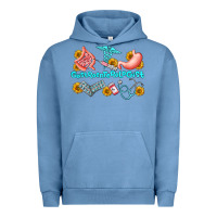 Pigment Pebble Blue gastroenterologist olivia Urban Hoodie - OliviaCreatesArt