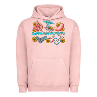 Pigment Salmon gastroenterologist olivia Urban Hoodie - OliviaCreatesArt