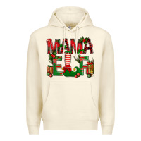 Sandshell Christmas Mama Elf Premium Hoodie - NancyCooperArtShop