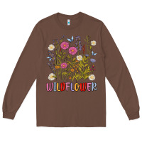 Chestnut wildflower malias Long Sleeve Tee - MaliasSmallBusiness
