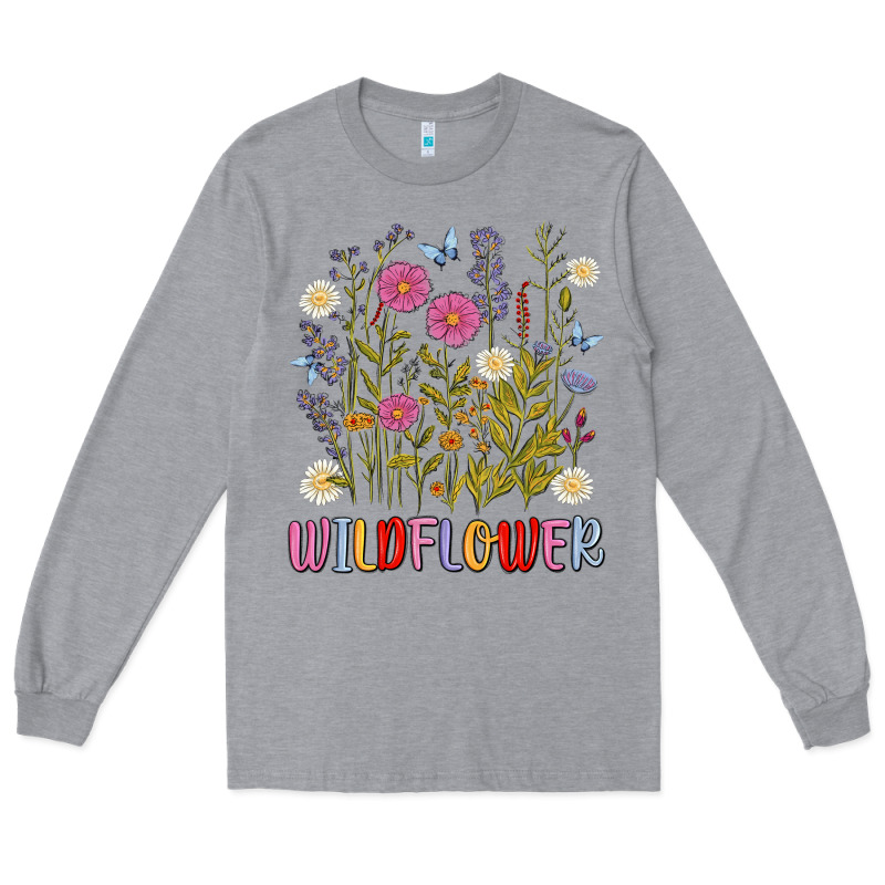 Wildflower Malias Long Sleeve Tee by MaliasSmallBusiness | Teevron