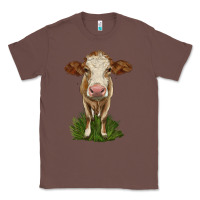 Chestnut simmental heifer Classic Tee - LillyAllenDesigns