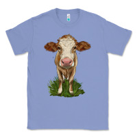 Colony Blue simmental heifer Classic Tee - LillyAllenDesigns