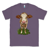 Lavender simmental heifer Classic Tee - LillyAllenDesigns