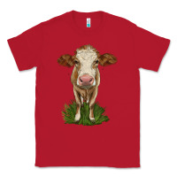 Red simmental heifer Classic Tee - LillyAllenDesigns