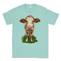 Seafoam simmental heifer Classic Tee - LillyAllenDesigns