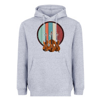 Heather Grey Violin Vintage Heavyweight Hoodie - Bettercallsaul