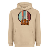 Mushroom Violin Vintage Heavyweight Hoodie - Bettercallsaul