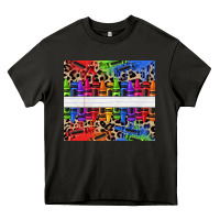 Asphalt Personalized crayons Heavy Core Tee - texasbilliewilder