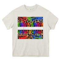 Cream Personalized crayons Heavy Core Tee - texasbilliewilder