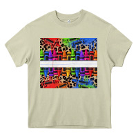 Mossy Personalized crayons Heavy Core Tee - texasbilliewilder