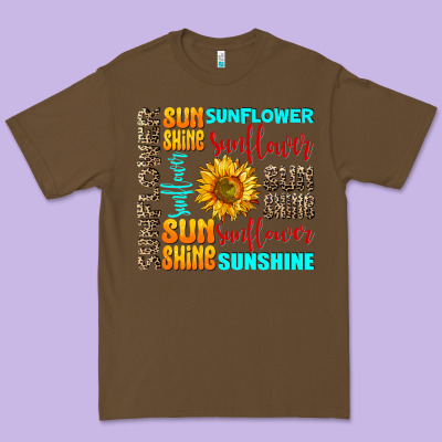 Sunflower Sunshine Premium Tee Designed By Adodesignshop