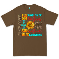 Cacao sunflower sunshine Premium Tee - AdoDesignShop