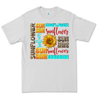 Dove Grey sunflower sunshine Premium Tee - AdoDesignShop