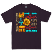 Plum sunflower sunshine Premium Tee - AdoDesignShop