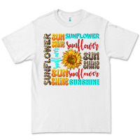 White sunflower sunshine Premium Tee - AdoDesignShop