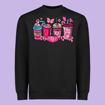 Cancer Coffee Cups Heavyweight Sweatshirt Designed By Nancycooperartshop