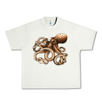 Pistachio octopus Urban Heavy Tee - LillyAllenDesigns
