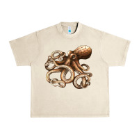 Sandshell octopus Urban Heavy Tee - LillyAllenDesigns