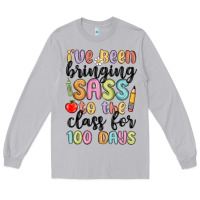Moon Dust i ve been bringing sass to the class for 100 days Long Sleeve Tee - MaliasSmallBusiness