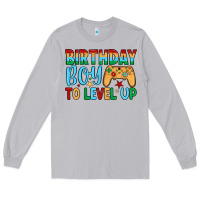 Moon Dust birthday boy to level up Long Sleeve Tee - JahusDesignShop