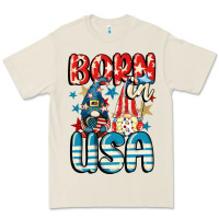 Bone Born in USA gnomes 4th of July Premium Tee - CowGirlArtShop