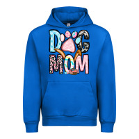Cobalt Easter dog mom Urban Hoodie - OliviaCreatesArt