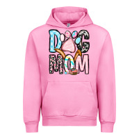 Fuchsia Pink Easter dog mom Urban Hoodie - OliviaCreatesArt