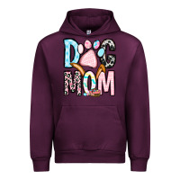 Mauve Wine Easter dog mom Urban Hoodie - OliviaCreatesArt