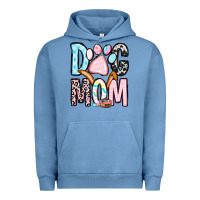 Pigment Pebble Blue Easter dog mom Urban Hoodie - OliviaCreatesArt