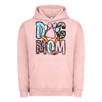 Pigment Salmon Easter dog mom Urban Hoodie - OliviaCreatesArt