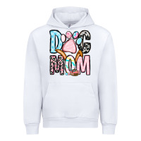 White Easter dog mom Urban Hoodie - OliviaCreatesArt