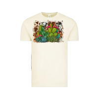 Vintage Arctic watercolor cactus western background Vintage Tee - BarkalooDesign
