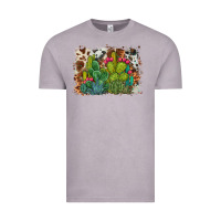 Watercolor Cactus Western Background Vintage Tee | Teevron