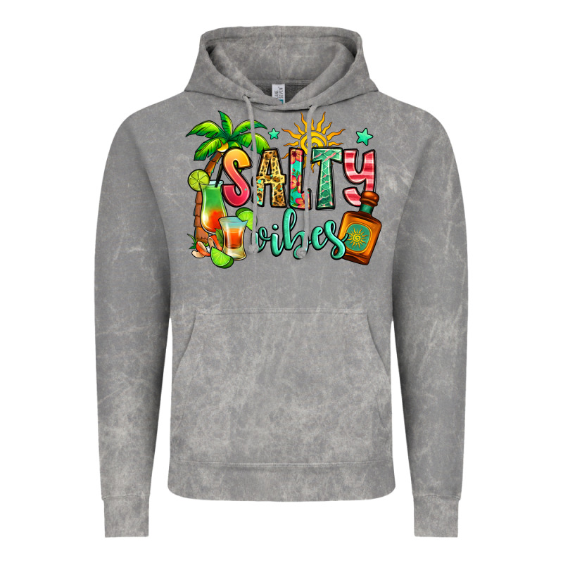Salty Vibes Tequila Summer Vintage Hoodie by Jasminsmagicworld | Teevron