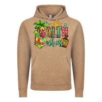 Vintage Coffee salty vibes tequila summer Vintage Hoodie - Jasminsmagicworld