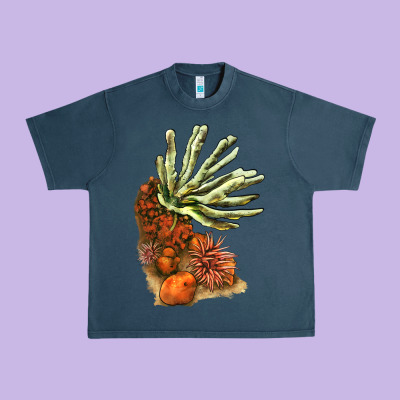 Coral Reef Urban Heavy Tee Designed By Lillyallendesigns