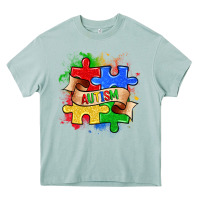 Arona autism puzzle pieces Heavy Core Tee - Zillion Design Studio