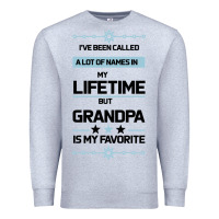 Heather Grey I VE BEEN CALLED GRANDPA -may favorite grandpa Premium Sweatshirt - Bettercallsaul
