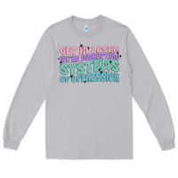 Moon Dust get in loser we're disrupting systems of oppressio Long Sleeve Tee - MaliasSmallBusiness