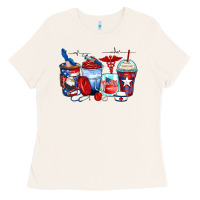 Bone American nurse coffee cups Ladies Tee - Zillion Design Studio