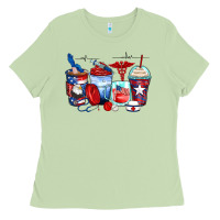 Matcha American nurse coffee cups Ladies Tee - Zillion Design Studio