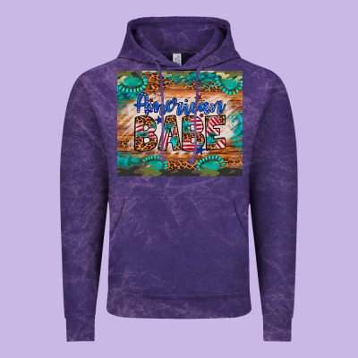 American Babe Vintage Hoodie Designed By Artiststas