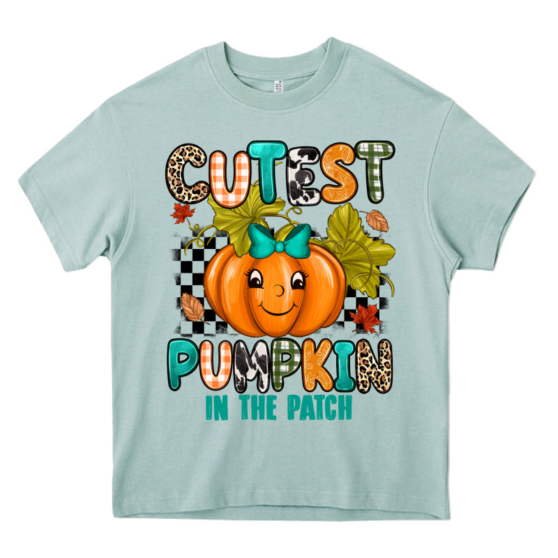 Cutest Pumpkin In The Patch Heavy Core Tee by texasbilliewilder | Teevron