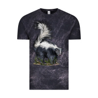 Cloud Black skunk Vintage Tee - LillyAllenDesigns