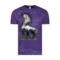 Cloud Purple skunk Vintage Tee - LillyAllenDesigns