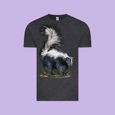 Skunk Vintage Tee Designed By Lillyallendesigns