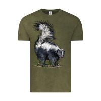 Vintage Olive skunk Vintage Tee - LillyAllenDesigns