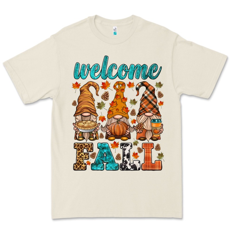 Welcome Fall Gnome Premium Tee by HRA Design Shop | Teevron