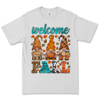 Dove Grey welcome fall gnome Premium Tee - HRA Design Shop